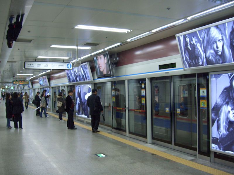 ソウルの地下鉄