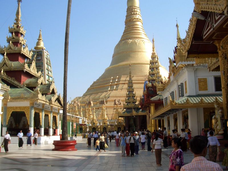 ヤンゴンで一番有名で人気の観光スポット